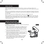 Preview for 11 page of Sensio Home Gourmet Professional GPKM01 Instruction Manual