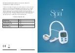 Предварительный просмотр 6 страницы Sensio Spa SSPA02 Instruction Manual