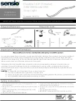 Sensio SA10372 Installation Instructions предпросмотр