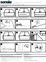 Предварительный просмотр 2 страницы Sensio SA10372 Installation Instructions