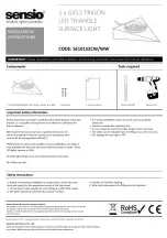 Preview for 1 page of Sensio SE10152CW Installation Instructions