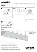 Предварительный просмотр 2 страницы Sensio SE10152CW Installation Instructions