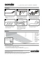 Preview for 2 page of Sensio SE21102C0 Installation Instructions