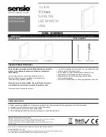 Sensio SE30696C0 Installation Instructions предпросмотр