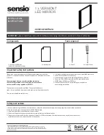 Sensio SE30776C0 Installation Instructions предпросмотр