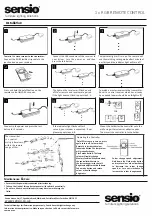 Предварительный просмотр 2 страницы Sensio SE791090 Installation Instructions