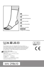 Preview for 6 page of sensiplast 298610 Instructions For Use Manual