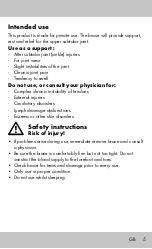 Preview for 5 page of sensiplast 31203 Instructions For Use Manual