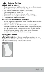 Preview for 5 page of sensiplast 87706 Instructions For Use Manual