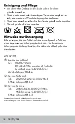 Preview for 18 page of sensiplast 87706 Instructions For Use Manual