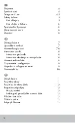 Preview for 2 page of sensiplast BK-1422 Instructions For Use Manual