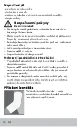 Preview for 12 page of sensiplast BK-1422 Instructions For Use Manual