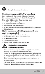 Preview for 15 page of sensiplast Genu-Active Instructions For Use Manual