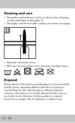 Preview for 22 page of sensiplast Genu-Active Instructions For Use Manual