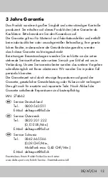 Preview for 13 page of sensiplast MALLEO ACTIVE Instructions For Use Manual