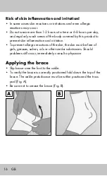 Preview for 16 page of sensiplast MALLEO ACTIVE Instructions For Use Manual