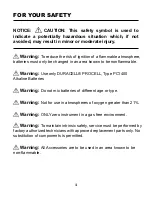 Preview for 3 page of Sensit GOLD G2 Instruction Manual