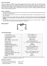 Preview for 3 page of Sensit PTS350A Instruction Manual