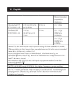 Preview for 16 page of Sensitec NF-3101 User Manual