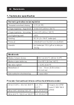 Preview for 24 page of Sensitec NF-3101 User Manual