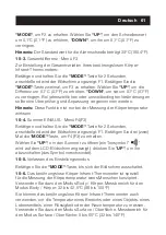 Предварительный просмотр 61 страницы Sensitec NF-3101 User Manual