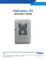 Sensitech VizComm F4 Activation Manual preview