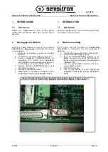 Предварительный просмотр 3 страницы Sensitron I/F TCPIP Manual