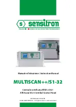 Sensitron MULTISCAN++/S1-32 Instruction Manual предпросмотр