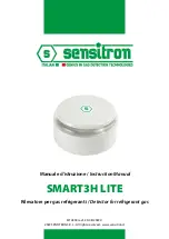 Sensitron SMART3H LITE Instruction Manual preview