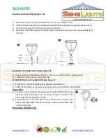 Preview for 3 page of SensLights SLDY007D User Manual