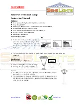 Preview for 2 page of SensLights SLDY008D Instruction Manual