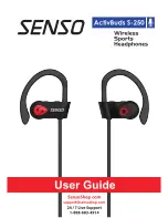 Senso ActivBuds S-250 User Manual предпросмотр