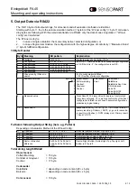 Preview for 15 page of Sensopart FA 45 Series Supplement For Mounting And Operating Instructions