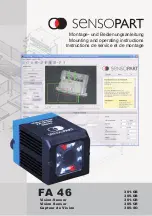 Sensopart FA 46 301-CR Mounting And Operating Instructions preview