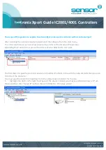 Sensor Access IC2001 Manual preview