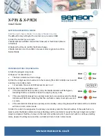 Предварительный просмотр 3 страницы Sensor Access X-PIN Install Manual