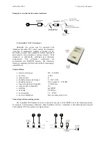 Предварительный просмотр 8 страницы Sensor Electronics AirDistSys 5000 Operator'S Manual