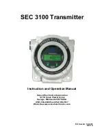 Sensor Electronics SEC 3100 Instruction And Operation Manual предпросмотр