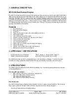 Preview for 4 page of Sensor Electronics SEC3120 Instruction And Operation Manual