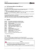 Предварительный просмотр 15 страницы Sensor Therm METIS MF11 Operation Manual