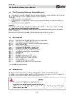 Предварительный просмотр 32 страницы Sensor Therm METIS MF11 Operation Manual