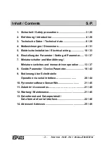 Предварительный просмотр 2 страницы Sensor Therm Metis MI 16 Technical Documentation And Operation Manual