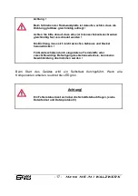 Предварительный просмотр 17 страницы Sensor Therm Metis MI 16 Technical Documentation And Operation Manual