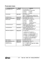 Предварительный просмотр 23 страницы Sensor Therm Metis MI 16 Technical Documentation And Operation Manual