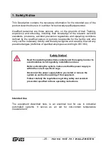 Предварительный просмотр 25 страницы Sensor Therm Metis MI 16 Technical Documentation And Operation Manual