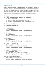 Preview for 18 page of Sensor HD-PTZx35 Operation Manual