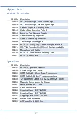 Preview for 22 page of Sensor HD-PTZx35 Operation Manual