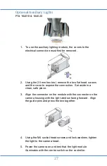 Preview for 27 page of Sensor HD-PTZx35 Operation Manual