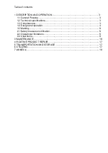 Preview for 2 page of Sensor SENS MS-K-500-3 Operation Manual