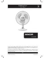 Sensor SFE 2320WH User Manual preview